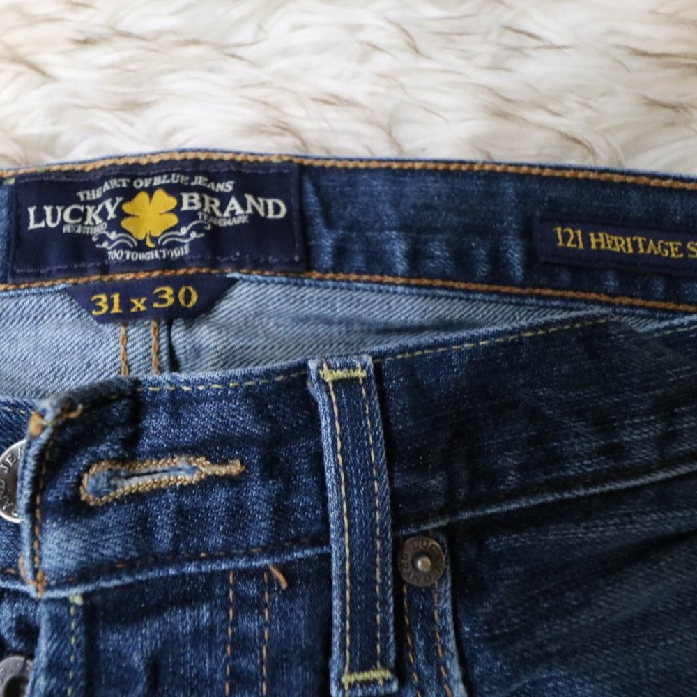 Lucky Brand Jeans 31x30 121 Heritage Slim